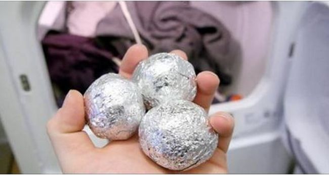 bolas de aluminio en lavadora